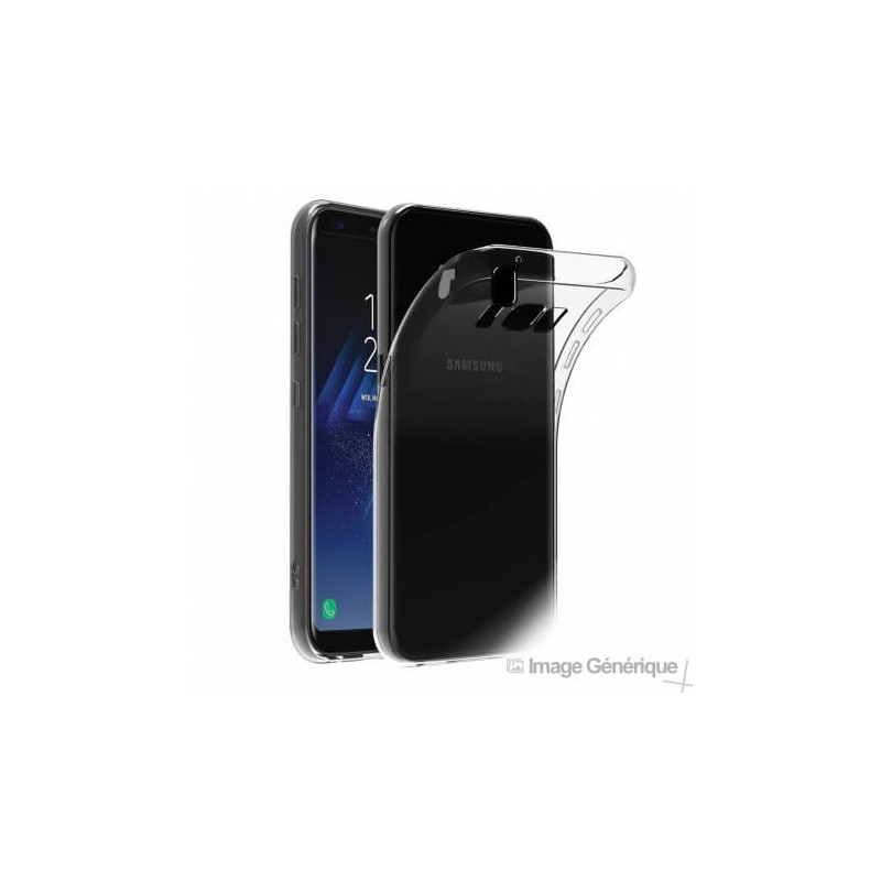 Coque silicone transparente pour Samsung Galaxy S8