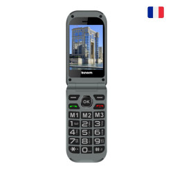 Binom X2-  mobile à clapet - grosses touches - Bazile Telecom