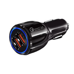 Chargeur voiture 2 ports USB