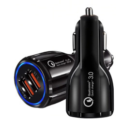 Chargeur voiture 2 ports USB
